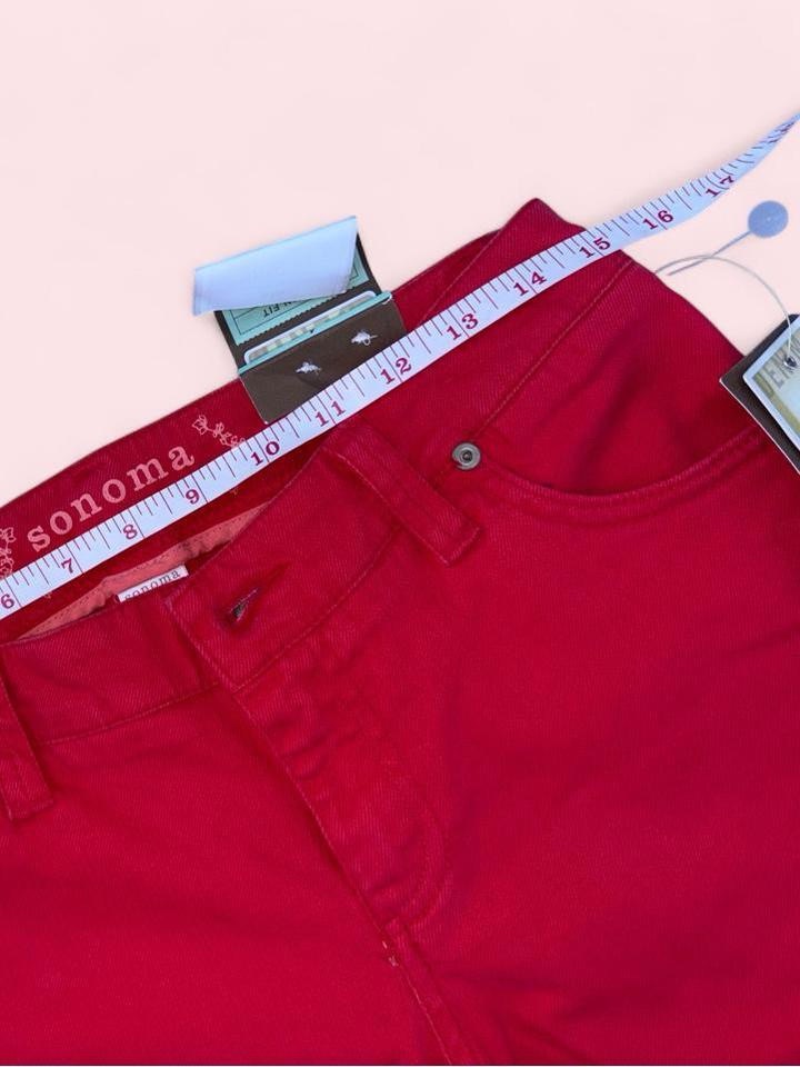 Sonoma Bright Coral-Pink Women's Shorts — image 4 of 6
